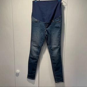 H&M MAMA Super Skinny high rib maternity jeans - 10